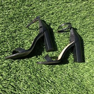 Aldo Black Thick Heel
